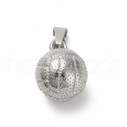 304 Stainless Steel Charms STAS-Q343-09P-1