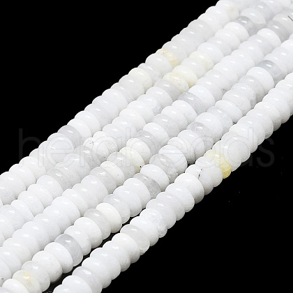 Natural White Moonstone Beads Strands G-K245-B14-02-1