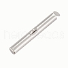 Iron Slide On End Clasp Tubes IFIN-R212-3.0cm-P-2