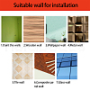 CREATCABIN Acrylic Mirror Wall Stickers Decal DIY-CN0001-15B-6