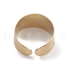 Ion Plating(IP) 304 Stainless Steel Cuff Rings RJEW-G285-84G-3