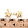 Brass Rhinestone Pendants KK-E793-13G-3