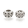 Alloy European Beads MPDL-S066-040-1