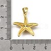 Brass Pendants KK-Q066-07B-G-3