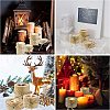 Wood Candle Holder DJEW-CJC0002-02-7