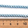 Electroplate Glass Beads Strands EGLA-C007-10G-4