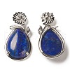 Natural Lapis Lazuli Pendants G-A031-02P-08-2