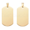 PVD Vacuum Plating 304 Stainless Steel Big Pendants STAS-I140-19E-G-1