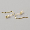 Sterling Silver with Clear Cubic Zirconia Earring Hooks STER-WH0010-12G-3