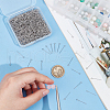 1000Pcs 304 Stainless Steel Eye Pins STAS-UN0058-28P-01-4