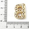 Brass Micro Pave Cubic Zirconia Pendants KK-Z108-02G-B-3