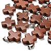 Synthetic Goldstone Pendants G-Z067-06P-07-1