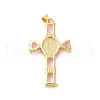 Rack Plating Brass Pendants KK-D087-16G-03-2