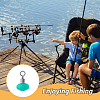 SUPERFINDINGS 50Pcs Plastic Fishing Swivels Cross-Line FIND-FH0010-11A-6