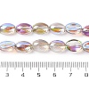 Electroplate Glass Beads Strands EGLA-B005-01A-FR05-4