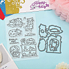 BENECREAT PVC Plastic Stamps DIY-BC00055-49-4