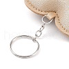 PU Leather Keychain AJEW-L032-01F-2