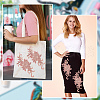 Flower Blossom Sequin Appliques DIY-WH0407-01-4