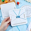 DICOSMETIC 4Pcs 2 Styles EVA Braiding Disc Disk TOOL-DC0001-19-3