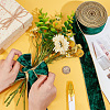 Single Face Velvet Wired Ribbon OCOR-WH0078-222B-03-3