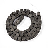 Natural Pyrite Beads Strands G-T140-37A-2