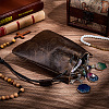 Cowhide Coin Wallets AJEW-WH20002-33C-03-4