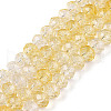 Transparent Glass Beads Strands GLAA-T023-4mm-A17-1