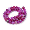 Natural Striped Agate/Banded Agate Beads Strands G-S259-04G-12mm-2