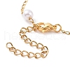 Round Plastic Imitation Pearl Beaded Bracelets BJEW-E054-06G-4