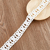 DELORIGIN 15 Yards Cotton Embroidery Flower Hollow Lace Ribbon OCOR-DR0001-05-1