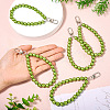 Acrylic Pendant Decorations HJEW-TAC0064-5