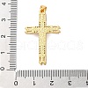 Brass Micro Pave Cubic Zirconia Pendants KK-A212-02D-G-3