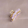 Alloy Claw Hair Clips PW-WG7C47F-04-1