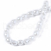 Electroplate Glass Beads Strands EGLA-T008-15D-4