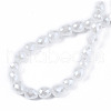 Electroplate Glass Beads Strands EGLA-T008-15D-4