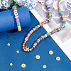   120Pcs 3 Style Brass Spacer Beads KK-PH0005-70-5