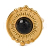 Natural Mixed Stone Finger Rings RJEW-Q822-28G-3