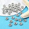 Brass Grade A Crystal Rhinestone Beads RB-A003-6MM-N-4