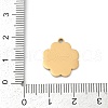 304 Stainless Steel Pendants STAS-P383-06A-G-3