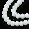 Electroplate Glass Beads Strands EGLA-A034-P10mm-A02-2