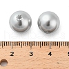 Baking Painted Pearlized Glass Pearl Round Beads X-HY-Q001-02B-04-3