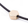 Adjustable Cowhide Leather Cord Bracelets BJEW-JB04373-01-2