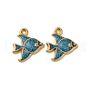 304 Stainless Steel Enamel Pendants STAS-Q363-01A-G-1