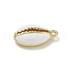 Rack Plating Brass Enamel Pendants KK-G515-19G-01-2