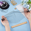 Nylon Fascinator Mesh Face Veil OHAR-WH0034-10B-3