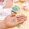 Opaque Glass Round Seed Beads GLAA-TAC0025-07A-03-12