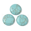 Synthetic Turquoise Cabochons G-C189-05H-1