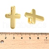 Brass Slider Charms KK-L229-020G-3