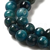 Dyed Natural Tiger Eye Beads Strands G-G102-A02-01-4