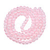 Translucent Crackle Glass Beads Strands CCG-T003-01B-2